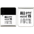 All You Need Is Love BW Galaxy Z Flip3 5G Skin